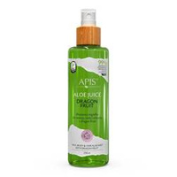 Apis natural aloe vera aloe vera mist for face, body and hair dragon fruit 250 ml