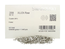 Swarovski SS10 zircons 1440 pieces