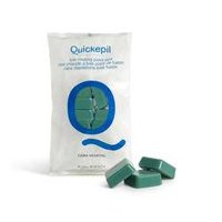 Quickepil hard stripless hair removal wax vegetal 1 kg green