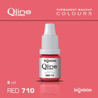 Pigment do makijażu permanentnego ust Bioevolution Red 710 Qline Pro 5ml