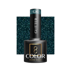 Ocho nails lakier hybrydowy glitter g16 -5 g