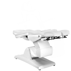 Electr. cosmetic chair azzurro 870s pedi 3 siln. white