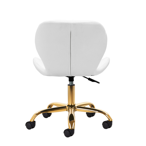 Cosmetic stool qs-06g gold white