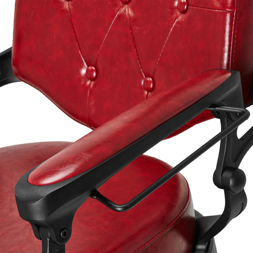 Gabbiano barber chair president red