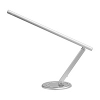 Desk lamp slim led silver all4light