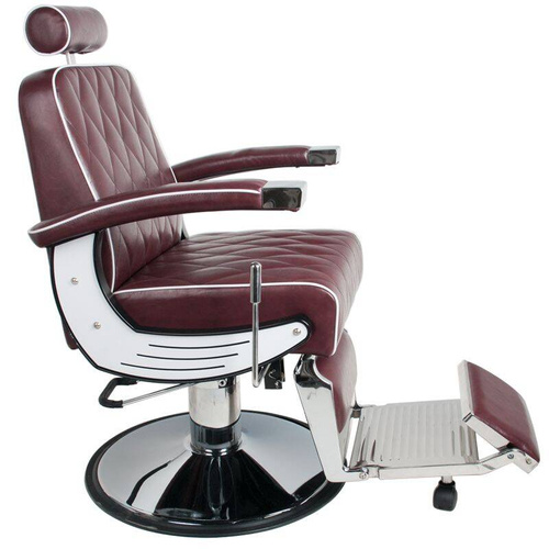 Gabbiano barber chair imperial maroon