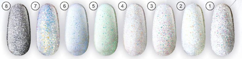 Frost Freeze Effect Glitter Dust 1g #01