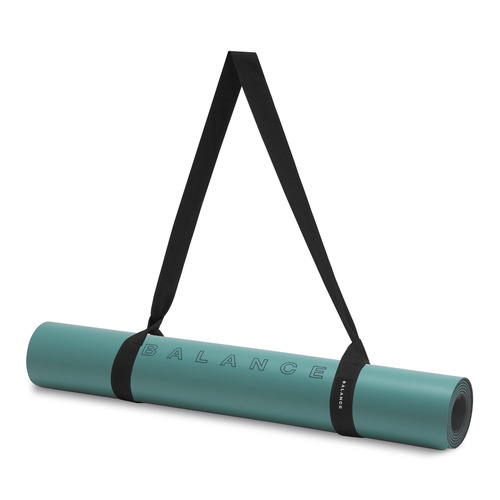 Yoga mat balance mat mustard green