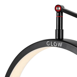 Glow mx3 tabletop treatment lamp black