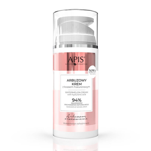 Apis watermelon refreshment, moisturizing cream with watermelon and hyaluronic acid 100 ml