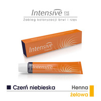 Henna żelowa INTENSIVE 20 ml czarna czerń niebieska