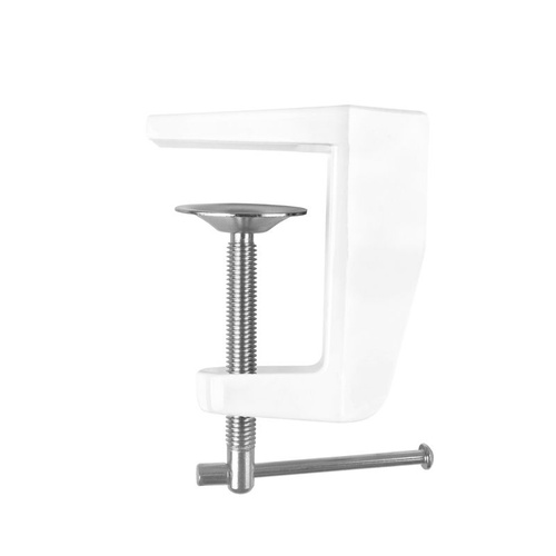 Led workshop lamp elegante 801-s with vise standard white