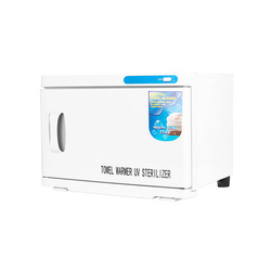 Towel warmer with uv-c sterilizer 16 l white