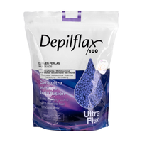 Depilflax 100 flexible low melting point depilatory wax pearl mauve with titanium dio 1000g