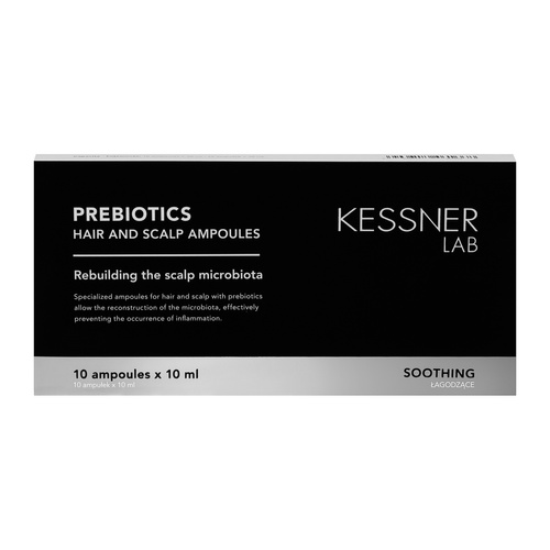 Kessner lab prebiotic ampułki do skóry głowy i włosów 10 x 10 ml