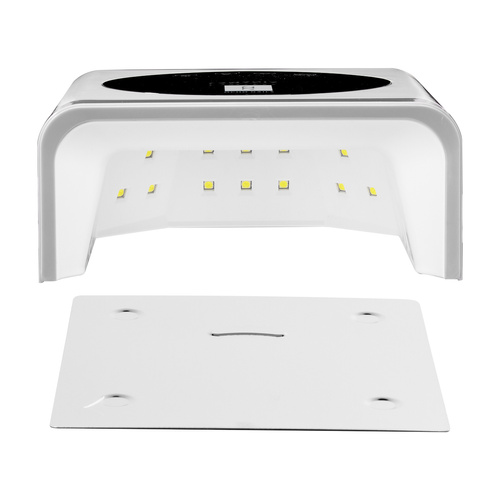 Uv led lamp ocho nails x22 72w ac wireless white with mirrored bottom