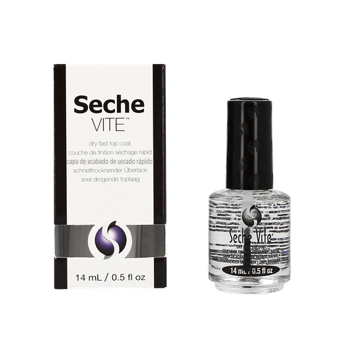 Seche Vite Top Coat 14 ml top coat do zwykłego lakieru, utwardzacz do lakieru do paznokci 