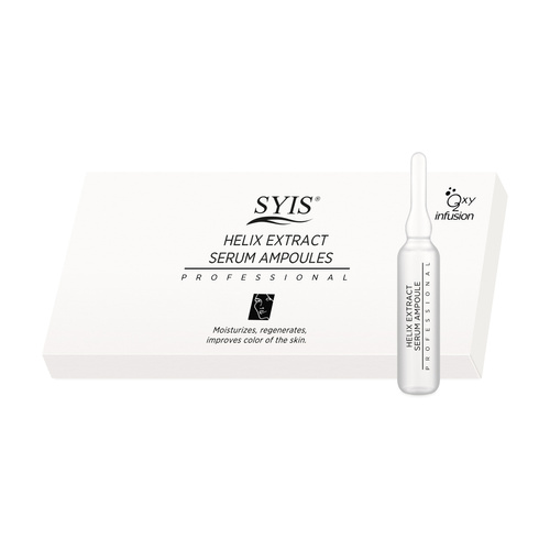 Syis snail mucus ampoules helix extract serum 10 x 3 ml