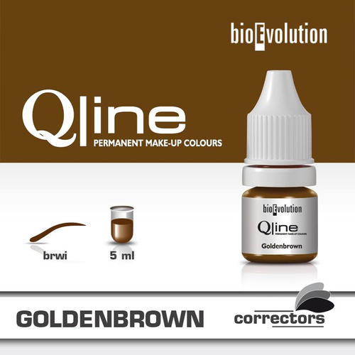 Bioevolution pigment Golden brown - Qline - 5ml