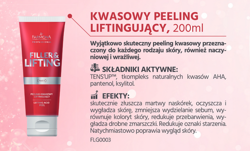 Farmona Filler&Lifting Peeling kwasowy liftingujący 200ml