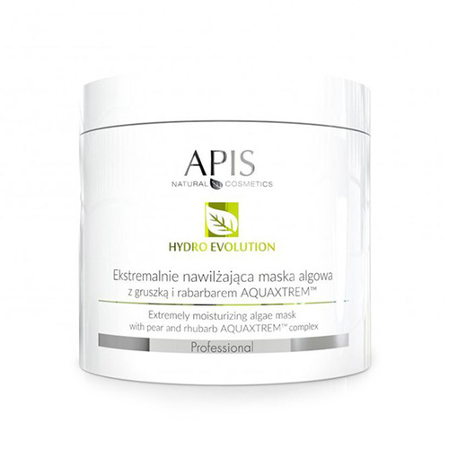 Apis hydro evolution extremely moisturizing algae mask with pear and rhubarb aquaxtrem™ 200 g