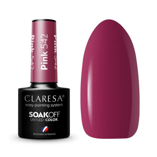 Claresa hybrid varnish pink 542 -5g