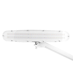 Led workshop lamp elegante 801-s with vise standard white