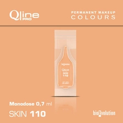 Disposable pigment concealer for permanent makeup Bioevolution Skin 110 Qline Pro 0.7ml monodose