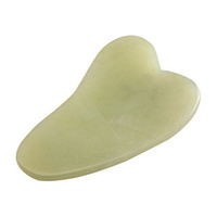 Gua sha facial massage jade stone