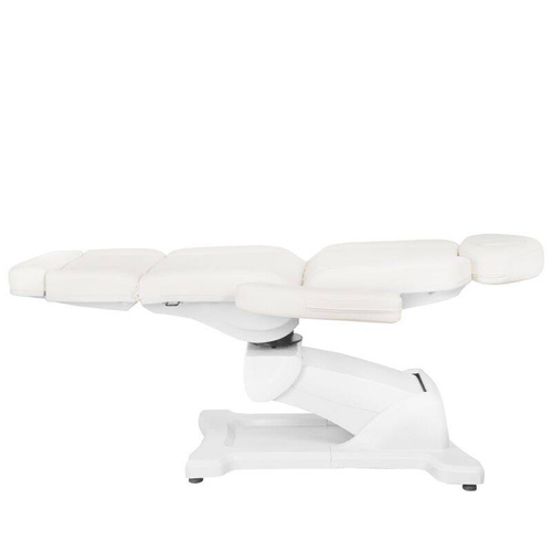 Electr. cosmetic chair azzurro 869a rotating 4 motors white