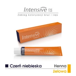 Henna żelowa INTENSIVE 20 ml czarna czerń niebieska