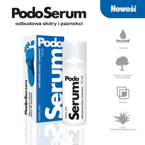 Podoland Podoserum 15ml serum do paznokci i skóry