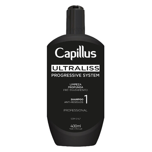 Capillus ultraliss nanoplastia, szampon oczyszczający, krok 1, 400ml