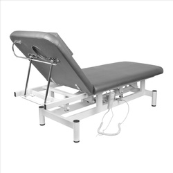 Electr. massage couch 079 1 siln. gray