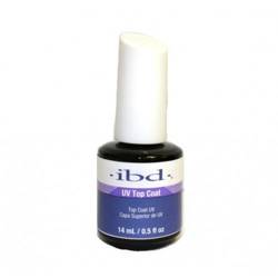 IBD UV Topcoat 14 ml top coat pod lampe UV do zwykłego lakieru 