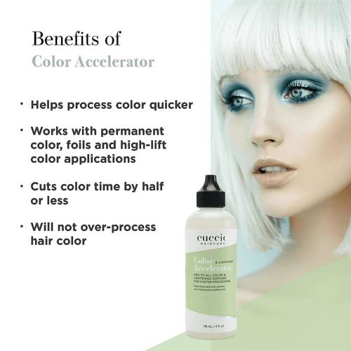 Cuccio HairCare Olejek przyśpieszający koloryzację i rozjaśnianie włosów 118 ml Color & Lightener Accelerator