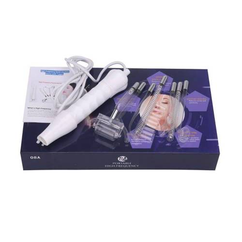 Profesjonalny Darsonval 7w1,  7 pelot w zestawie, derma wand