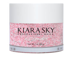 Puder tytanowy Kiara Sky Dip Powder - D496 Pinking of Sparkle.